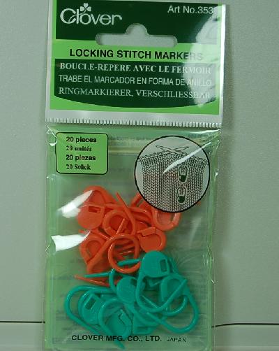 Clover  #353 Locking Stitch Ring Markers