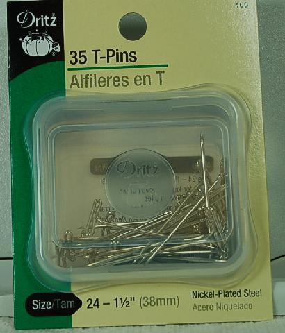Dritz R-100 T-Pins 24-1.5
