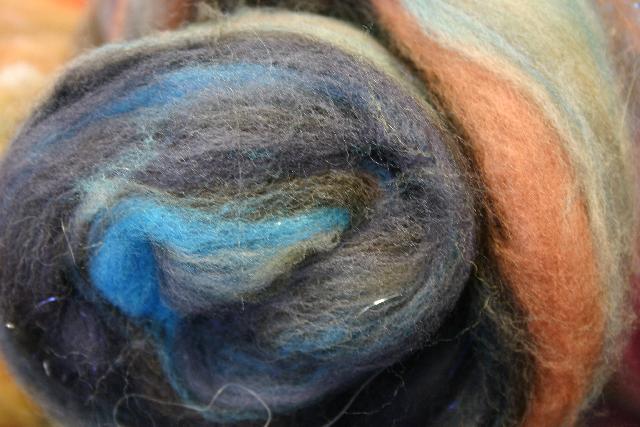 Bewitching Batts Hand Blended Art Batt - #041 -...