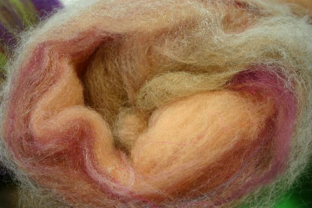 Bewitching Batts Hand Blended Art Batt - #052 -...