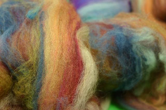 Bewitching Batts Hand Blended Art Batt - #055 -...