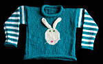 Cascade Childrens Bunny Sweater Pattern