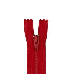 22 inch (55 cm) - All Purpose Zipper - Polyester - Barberry Red