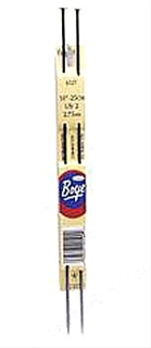 Boye 10 Inch Aluminum Single Point Needles  #2 (2.75 mm)