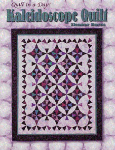 Kaleidoscope Quilt in a Day Book by Eleanor Burns