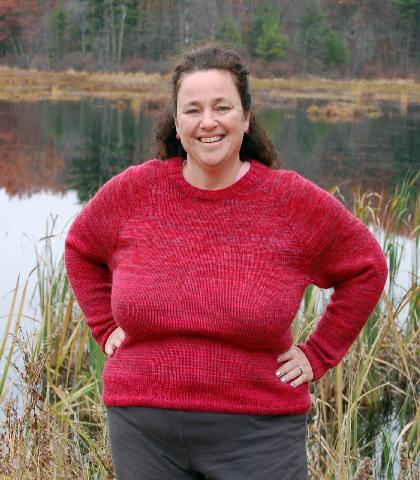 A Walk in the Woods Top Down Raglan Sweater Kit