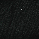 Plymouth Yarns Worsted Merino Superwash Yarn 0002 Black