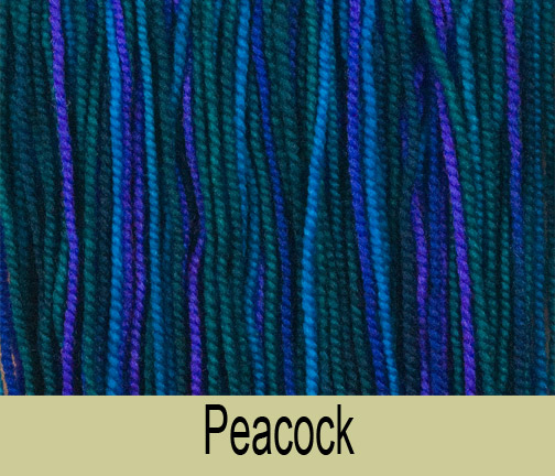 Prism Merino Mia Yarn in Colorway Peacock