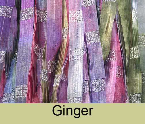 Prism Galaxy Ribbon Yarn Ginger