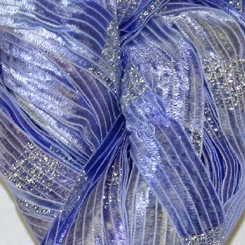 Prism Galaxy Ribbon Yarn Periwinkles