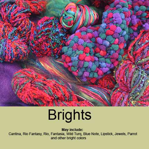 Prism 2.5 lb Fiber Arts Bag Brights Colorway