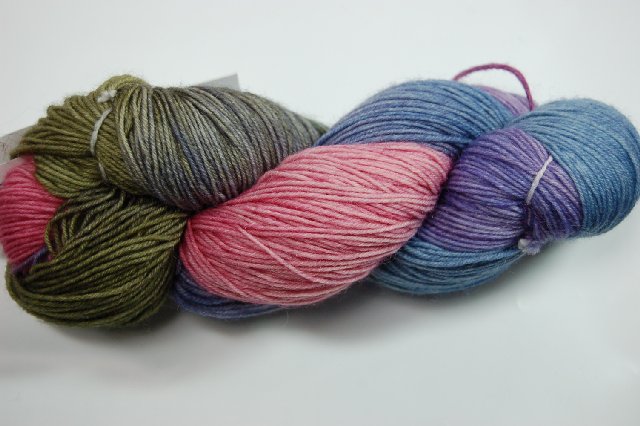 Prism Saki Sock Yarn Colorway Ginger