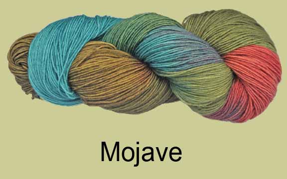 Prism Saki Sock Yarn Colorway Mojave Prism Saki Sock Yarn Colorway Mojave