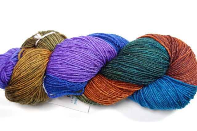 Prism Saki Sock Yarn Colorway Tahoe