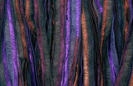 Prism Yarns Equinox Double Dyed Ribbon Yarn Colorway Storm