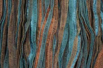 Prism Yarns Equinox Double Dyed Ribbon Yarn Colorway Woodlands