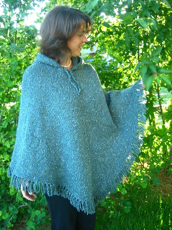 Knitting Pure and Simple Women's Poncho Knit Pattern 246