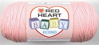 Red Heart Baby Econo Yarn 0724 Baby Pink