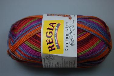 Regia Design Line Sock Yarn 4455 Ember