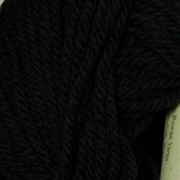 Rowan Pure Wool DK Yarn Black 004