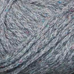 RY Classic Cashmere Tweed Yarn in Colorway 853 Pewter