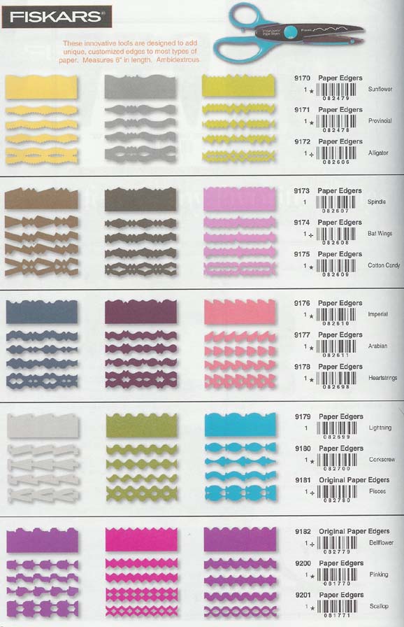 Fiskars Paper Edgers Scissors - 9181 Pisces Fiskars Paper Edgers Scissors - 9181 Pisces