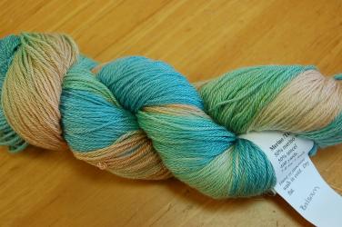 Seacoat Handpainted Yarns Merino Tencel Sock - ...