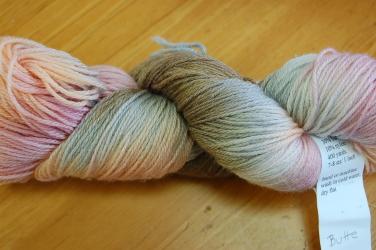 Seacoat Handpainted Yarns Panda Sock - Butte