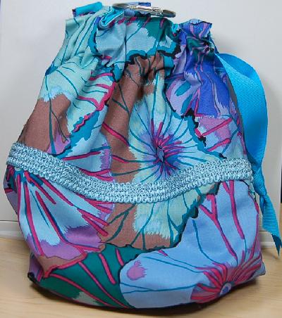 Sereknity Knit Along Project Bag - Light Blue