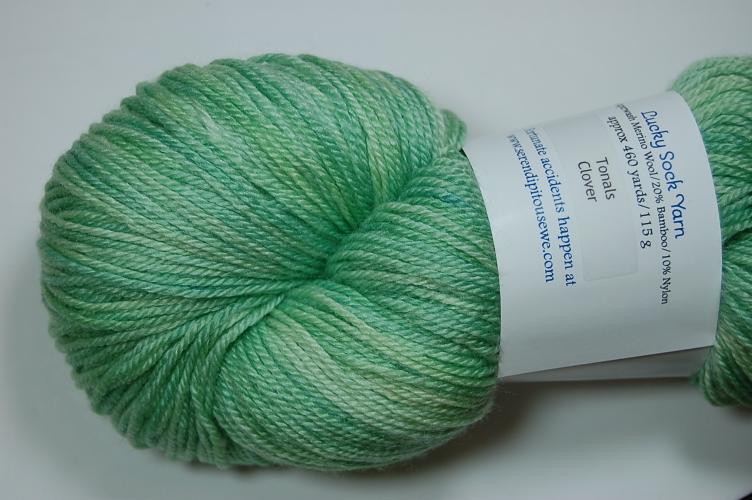 Serendipitous Ewe Lucky Sock Yarn #306 Clover