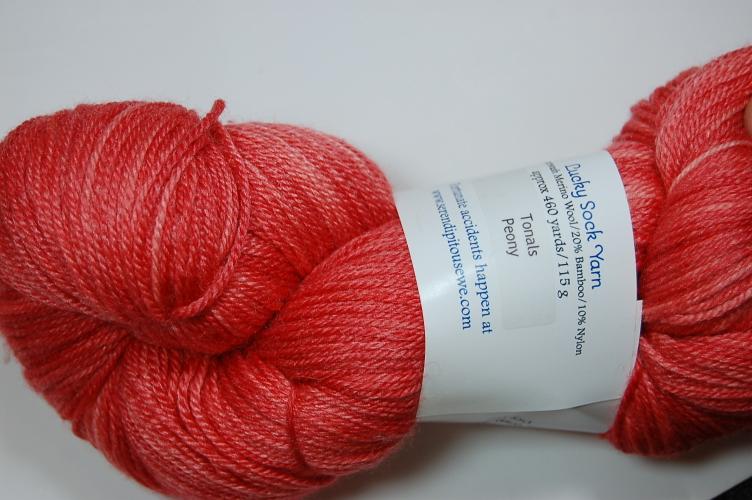 Serendipitous Ewe Lucky Sock Yarn #301 Peony
