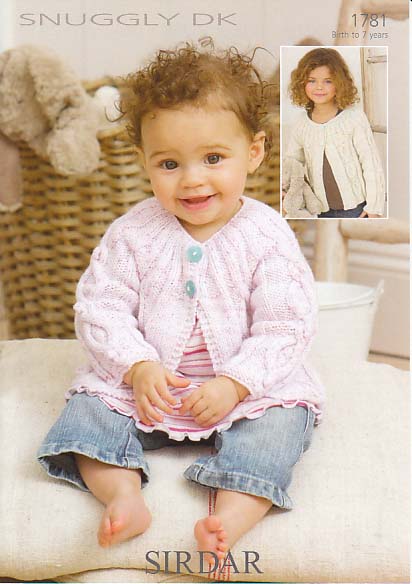 Sirdar Snuggly DK Pattern #1781