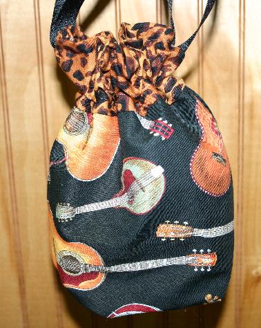 Cheeky Sock Bag - 018 Strings / Leopard