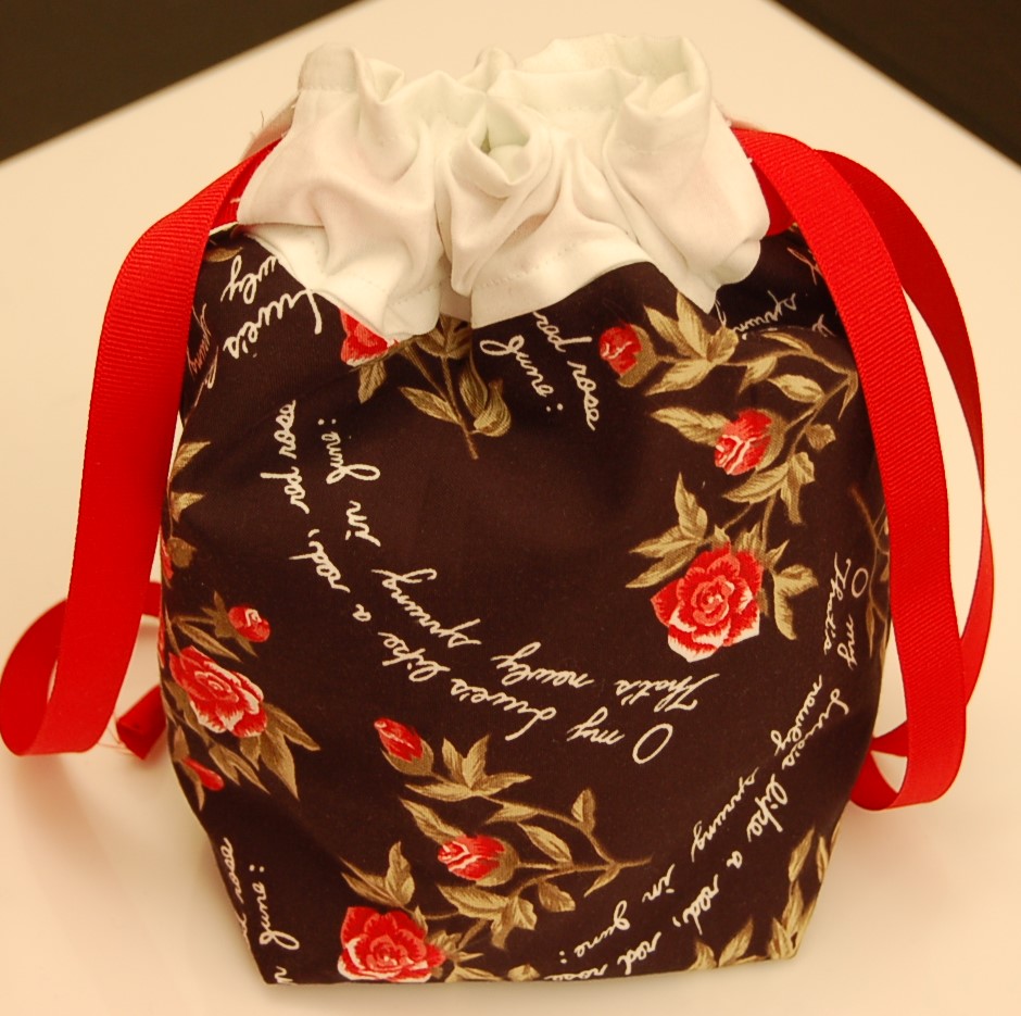 Cheeky Sock Bag - 173 Love and Roses Cheeky Sock Bag - 173 Love and Roses