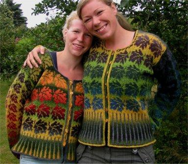 Ruth Sorensen Autumn Cardigan in Kauni Effect Yarn