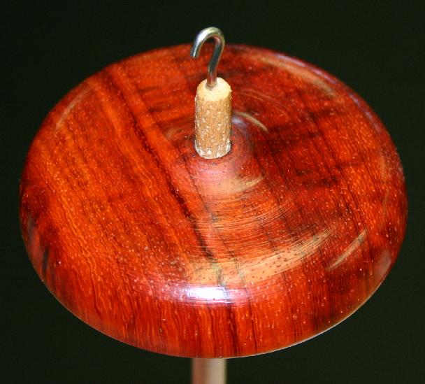 Heartwood Spindle - Bubinga Drop Spindle - 2.5 ...