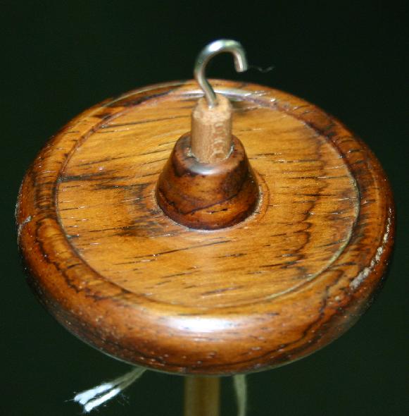Heartwood Spindle - Kingwood Drop Spindle - 2.5 inch 1 oz
