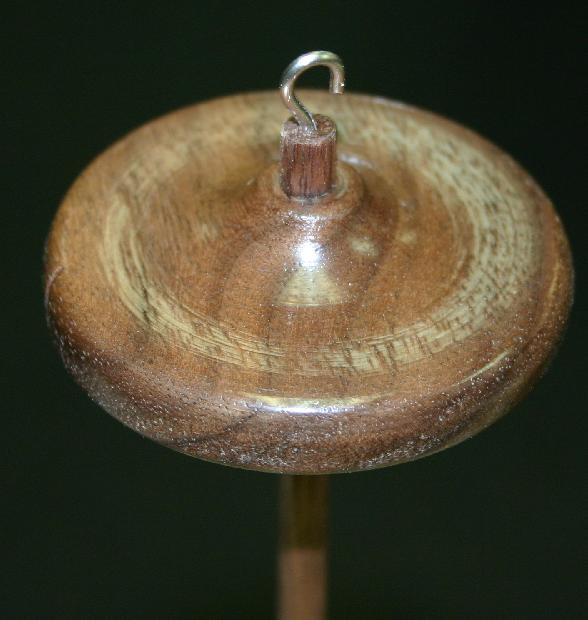 Heartwood Spindle - Black Walnet Drop Spindle - 2.5 inch 0.7 oz