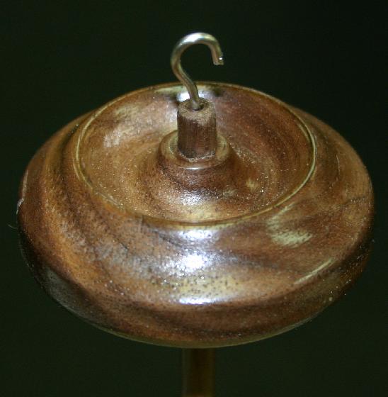 Heartwood Spindle - Black Walnet Drop Spindle - 2.5 inch 0.9 oz