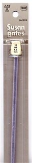 Susan Bates 10 inch Aluminum Afghan Crochet Hooks Size #J10 Susan Bates 10 inch Aluminum Afghan Crochet Hooks Size #J10