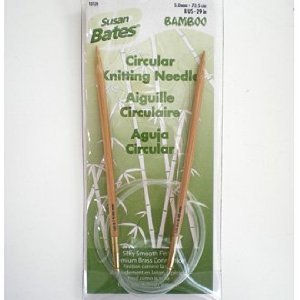 Susan Bates Bamboo Circular Needle US  #7 (4.5 mm) 29 inches