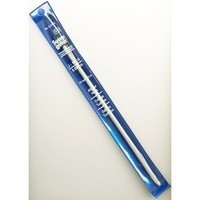 Susan Bates 10 inch Quicksilver Afghan Crochet Hook Size #G6 Susan Bates 10 inch Quicksilver Afghan Crochet Hook Size #G6