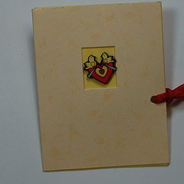 Sweet Little Things Knitting Pin - Love Birds Pin