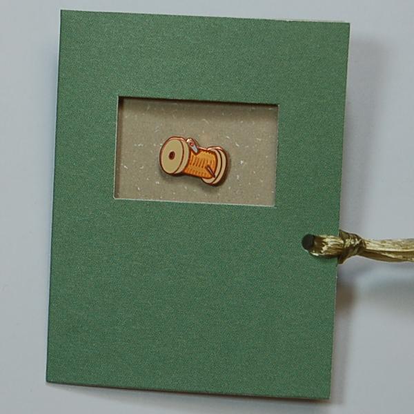 Sweet Little Things Knitting Pin - Spool of Thread Pin