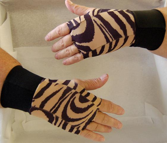 Thera-Glove Designer Beige Tiger - Small