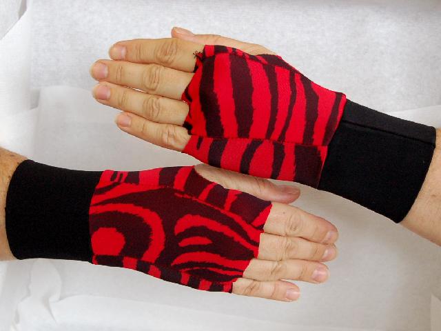 Thera-Glove Designer Red Tiger - Large