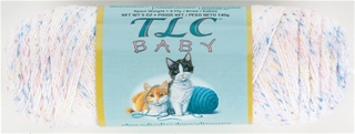 TLC Baby Yarn #8737 Powder Pink Sparkle