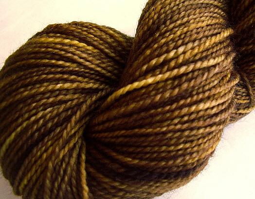 Madeline Tosh Hand-Dyed Sock Yarn Colorway #02 Bark