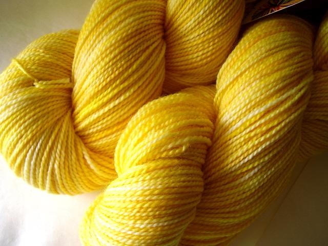 Madeline Tosh Hand-Dyed Sock Yarn Colorway #03 Chamomile