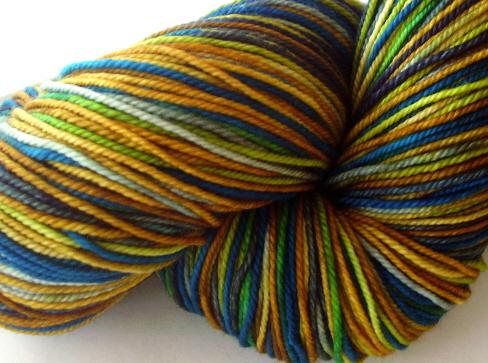Madeline Tosh Hand-Dyed Sock Yarn Colorway #16 Damp